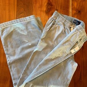 GAP Denim Light Blue High Rise Pants